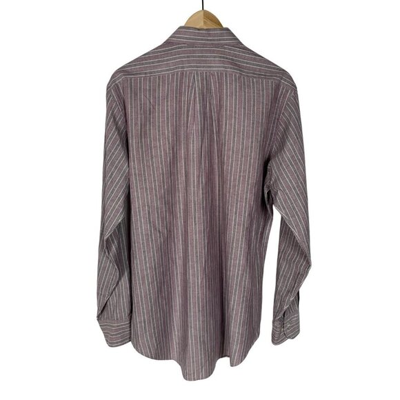 Van Heusen 417 Button Down Shirt Size 16 34/35 XL - Picture 2 of 3